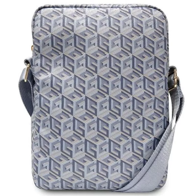 Guess GUTB10HGCFSEB Borsa per tablet GCube Stripe 10