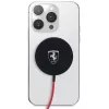 Ferrari FECBMSMENK 15W MagSafe Wireless Charging Pad - nero