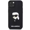 Karl Lagerfeld KLHCP14M3DRKINK Hardcase Rubber Ikonik 3D per iPhone 14 Plus / 15 Plus 6.7 nero