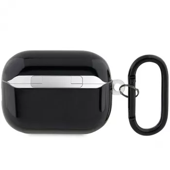 BMW AirPods Pro 2nd Generation custodia protettiva nera con design M-Stripe