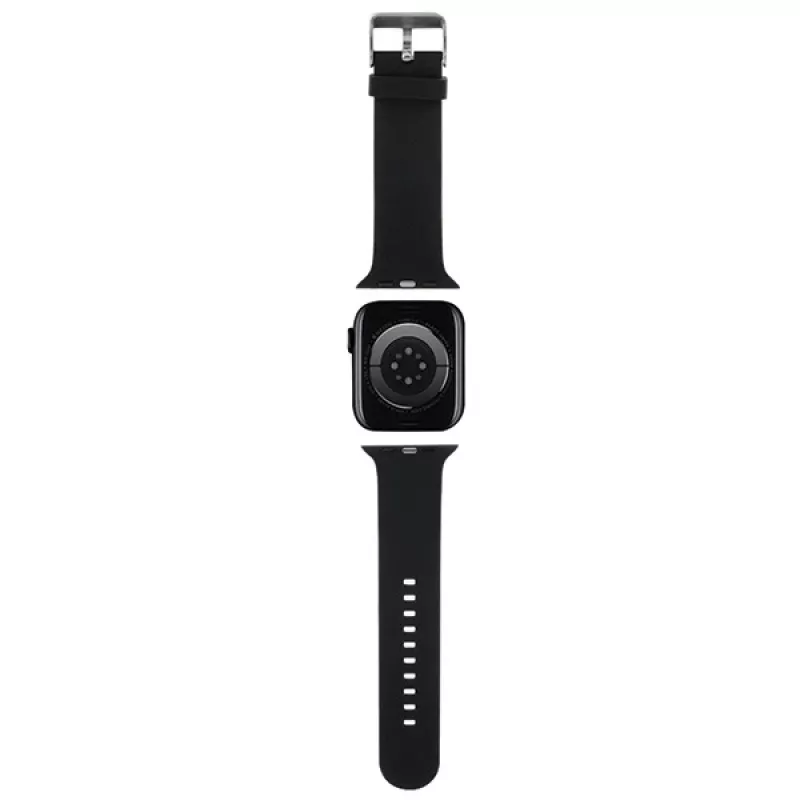 Karl Lagerfeld 3D Rubber Karl Head bracciale per Apple Watch 38/40/41mm nero
