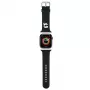 Karl Lagerfeld 3D Rubber Karl Head cinturino per Apple Watch 42/44/45/49mm nero