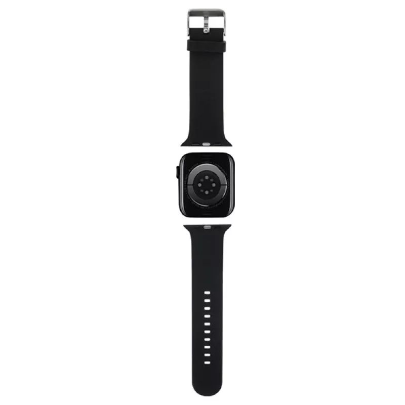 Karl Lagerfeld 3D Rubber Karl Head cinturino per Apple Watch 42/44/45/49mm nero