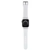 Karl Lagerfeld 3D Rubber Karl Head bracciale Apple Watch 42/44/45/49mm bianco