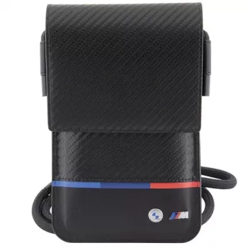 BMW Carbon Tricolor Line Borsa portafoglio nera