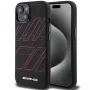 AMG AMHMP15M23SSPK Hardcase Silicone grande motivo a rombi MagSafe per iPhone 15 Plus / 14 Plus 6.7 nero