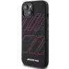 AMG AMHMP15M23SSPK Hardcase Silicone grande motivo a rombi MagSafe per iPhone 15 Plus / 14 Plus 6.7 nero