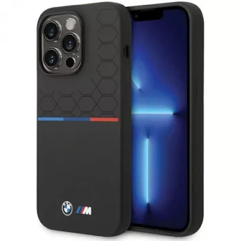 BMW Silicone Pattern Case per Apple iPhone 15 Pro 6,1