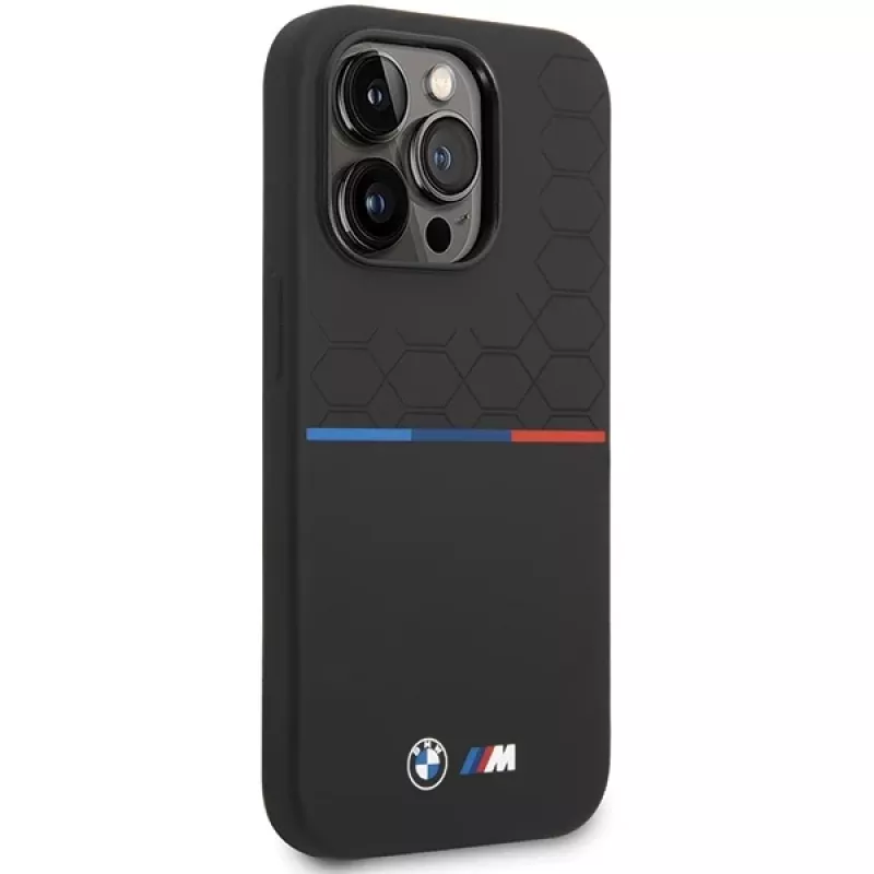 BMW Silicone Pattern Case per Apple iPhone 15 Pro 6,1