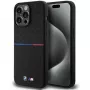 BMW M Custodia rigida in silicone con motivo compatibile MagSafe per iPhone 15 Pro Max 6,7 inch nera