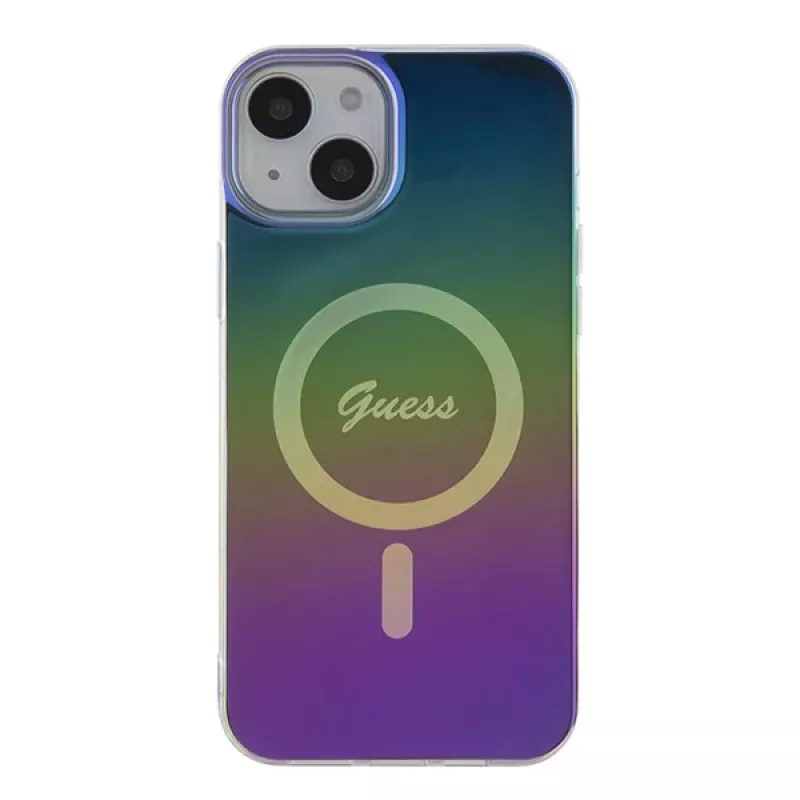 Guess IML Iridescent MagSafe Case per iPhone 15 (Iridescent)