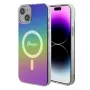 Guess IML Iridescent Cover posteriore compatibile MagSafe per Apple iPhone 15 Plus, multicolore
