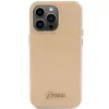 Guess Custodia rigida Glitter Glossy Script per iPhone 15 Pro 6,1