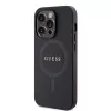 Custodia GUESS Saffiano PU MagSafe per iPhone 15 Pro nero