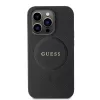 Custodia GUESS Saffiano PU MagSafe per iPhone 15 Pro nero
