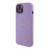Custodia rigida Guess GUHMP15MPSAHMCU Saffiano MagSafe per iPhone 15 Plus / 14 Plus 6,7 inch - lilla