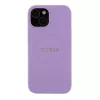 Custodia rigida Guess GUHMP15MPSAHMCU Saffiano MagSafe per iPhone 15 Plus / 14 Plus 6,7 inch - lilla