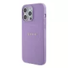 Custodia rigida Guess GUHMP15LPSAHMCU Saffiano MagSafe per Apple iPhone 15 Pro 6,1