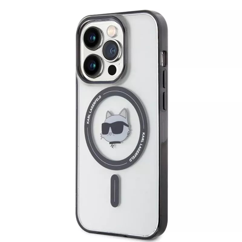 Custodia rigida Karl Lagerfeld KLHMP15LHCHNOTK iPhone 15 Pro 6,1