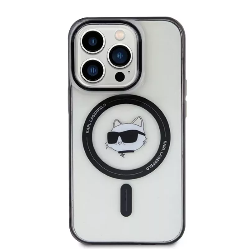Custodia rigida Karl Lagerfeld KLHMP15LHCHNOTK iPhone 15 Pro 6,1