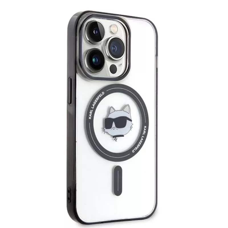 Custodia rigida Karl Lagerfeld KLHMP15LHCHNOTK iPhone 15 Pro 6,1