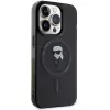 Custodia rigida Karl Lagerfeld Ikonik MagSafe per iPhone 14 Pro 6,1 inch nero