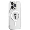Custodia Karl Lagerfeld MagSafe IML Ikonik per iPhone 15 Pro trasparente