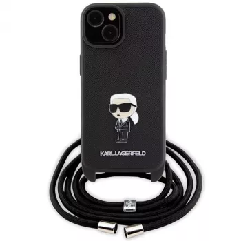Custodia rigida Karl Lagerfeld KLHCP15SSASKNPSK iPhone 15/14/13 6,1
