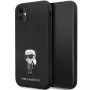 Custodia in silicone Karl Lagerfeld Ikonik Metal Pin per Apple iPhone 11 / iPhone XR 6,1
