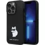 Custodia rigida Karl Lagerfeld KLHCP14XSMHCNPK silicone C Metal Pin per iPhone 14 Pro Max 6.7 nero