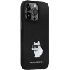 Custodia rigida Karl Lagerfeld KLHCP14XSMHCNPK silicone C Metal Pin per iPhone 14 Pro Max 6.7 nero