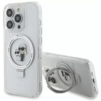 Custodia rigida Karl Lagerfeld KLHMP13XHMRSKCH Ring Stand per iPhone 13 Pro Max 6,7