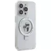 Custodia rigida Karl Lagerfeld KLHMP13XHMRSKCH Ring Stand per iPhone 13 Pro Max 6,7
