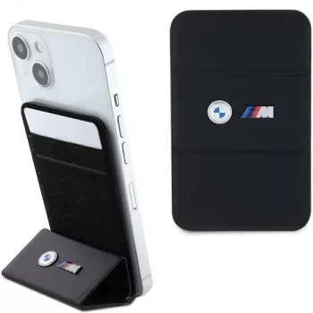 BMW M Edition portafoglio MagSafe con porta carte e supporto nero