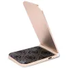 Guess caricabatterie wireless pieghevole 2 in 1 GUDCFAL4PEGW 15W marrone 4G Pattern MagSafe