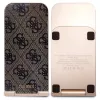 Guess caricabatterie wireless pieghevole 2 in 1 GUDCFAL4PEGW 15W marrone 4G Pattern MagSafe