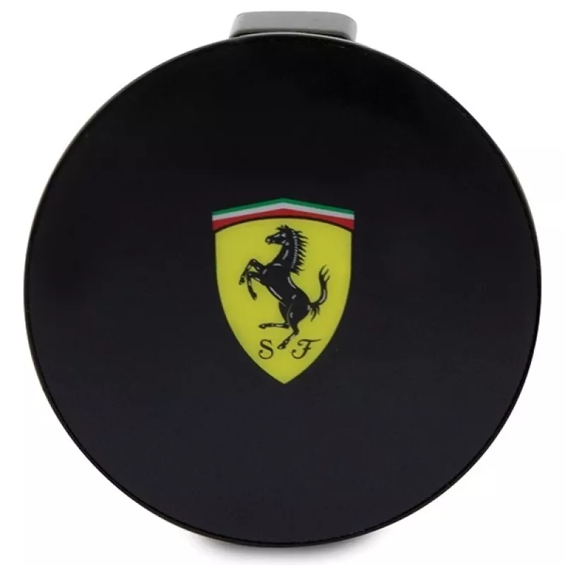 Ferrari supporto magnetico per telefono auto FECHMMAK per bocchetta d'aria, nero, collezione 2023, compatibile MagSafe
