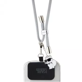 Karl Lagerfeld cordino universale per telefono CBDY (grigio)