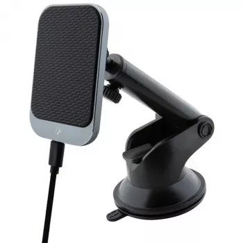 BMW caricabatterie auto a induzione BMMWCCDTPK 15W parabrezza/bocchetta d'aria nero MagSafe Signature Edition