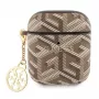 Guess GUA2PGCE4CW cover per AirPods 1/2 marrone GCube Charm