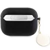 Guess GUAP2PGEHCDK cover per AirPods Pro 2 (2022/2023) nera con ciondolo cuore in glitter e diamante