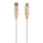 Guess GUCLLALRGDD cavo USB-C a Lightning 1,5 m ricarica rapida oro chiaro con logo in rilievo
