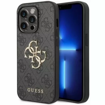 Guess GUHCP15L4GMGGR custodia rigida per iPhone 15 Pro 6,1
