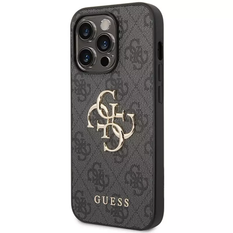 Guess GUHCP15L4GMGGR custodia rigida per iPhone 15 Pro 6,1