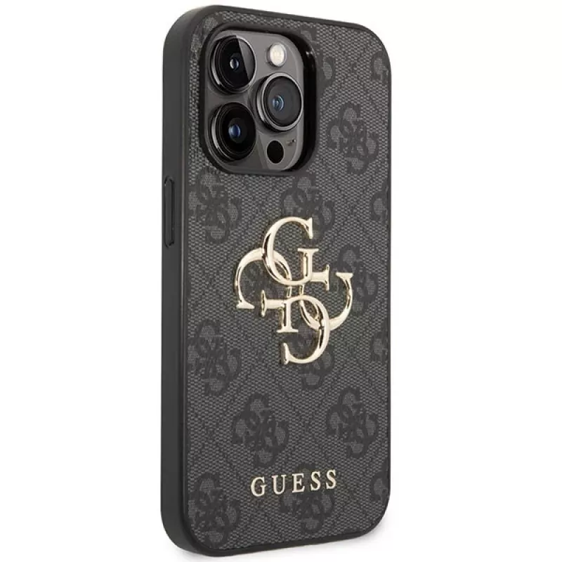 Guess GUHCP15L4GMGGR custodia rigida per iPhone 15 Pro 6,1