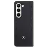 Mercedes-Benz MEHCZFD5ARMBK custodia rigida in pelle Urban per Samsung Galaxy Z Fold5 - nero