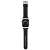 Karl Lagerfeld cinturino per Apple Watch 42/44/45/49mm in gomma 3D testa Choupette nero