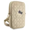 Hello Kitty borsa per telefono con tracolla Quilted Bows oro