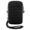 Hello Kitty Quilted Bows Strap - borsa a tracolla per cellulare (nera)