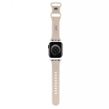 Cinturino in silicone per Apple Watch 38/40/41mm Hello Kitty HKAWMSCHBLE beige